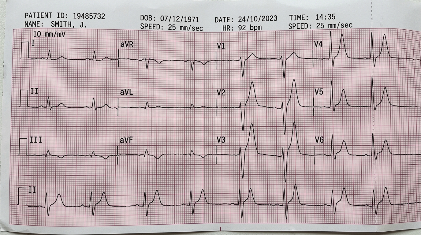 Hyperkalemia Peaked T Waves ECG