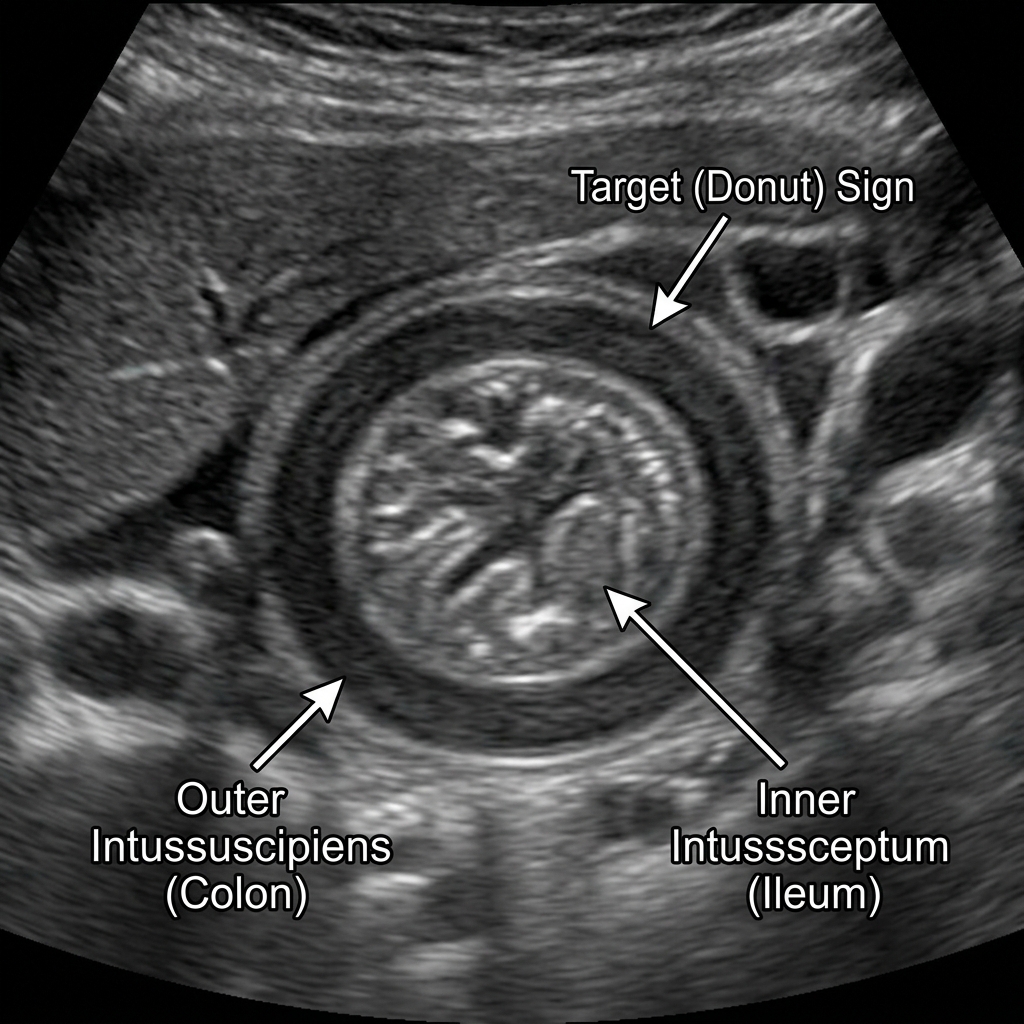 Intussusception Target Sign Ultrasound