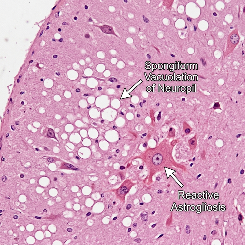 Creutzfeldt-Jakob Disease Spongiform Neuropathology