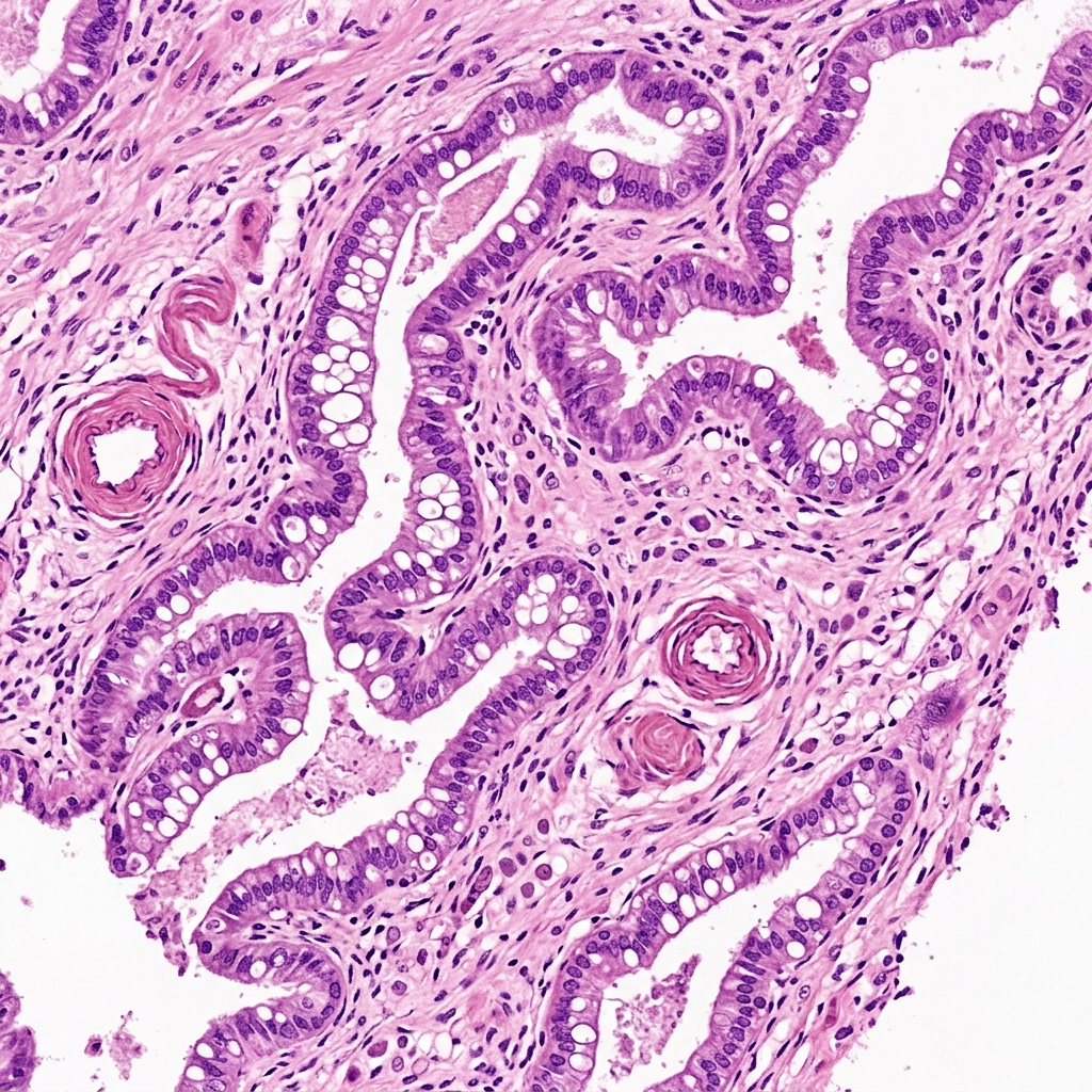 Histological phases of the human endometrium: proliferative straight tubular glands vs secretory tortuous saw-tooth glands